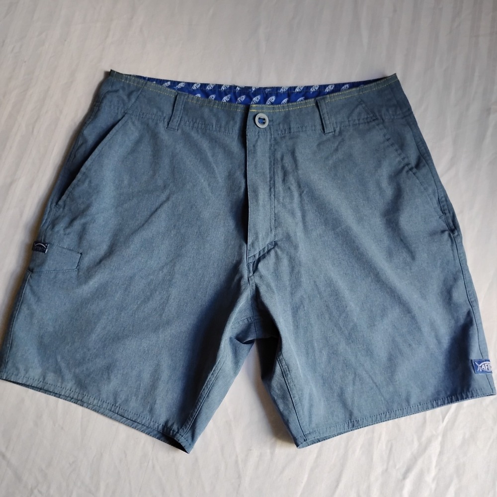 Aftco Shorts 30 Men's Cloudburst 4 Way Stretch Wicking Outdoor Fishing 7"